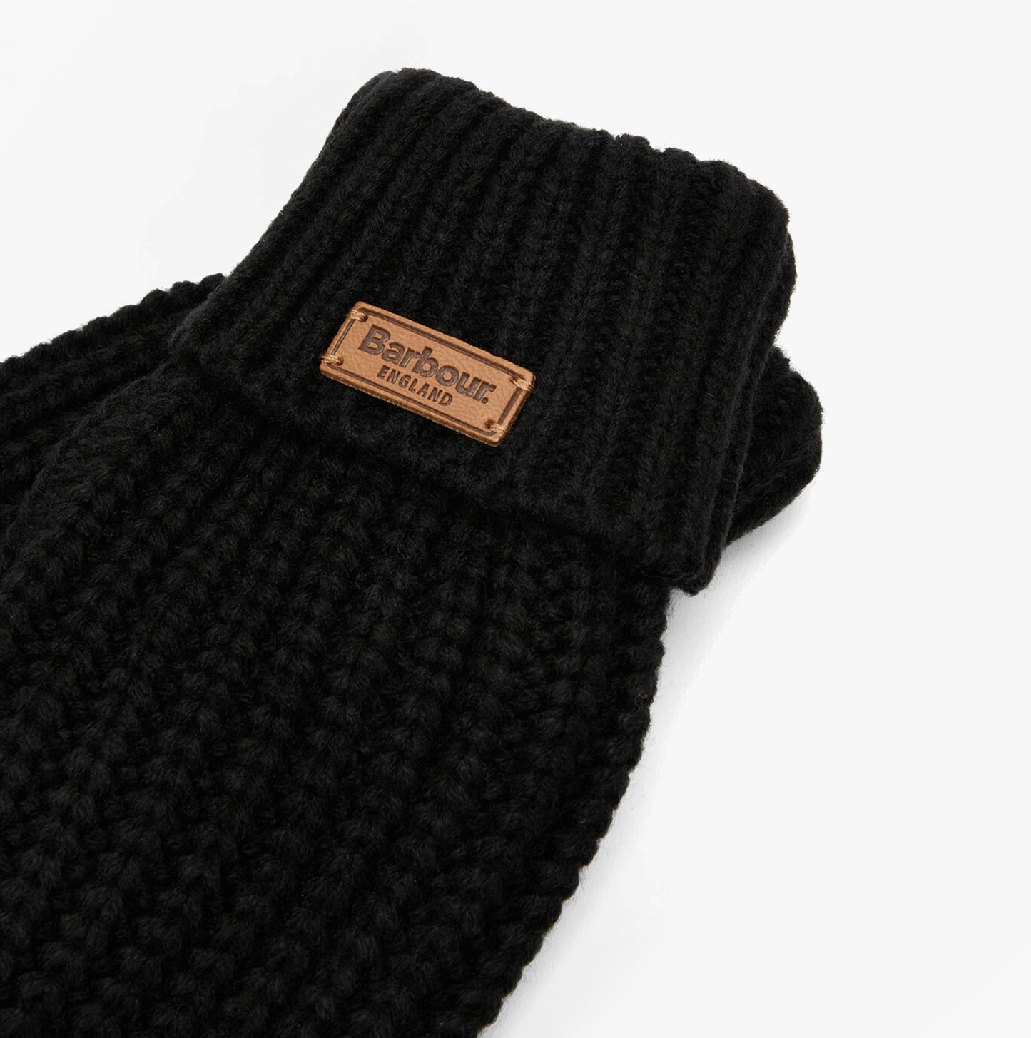 Barbour SALTBURN KNITTED Womens Gloves Black