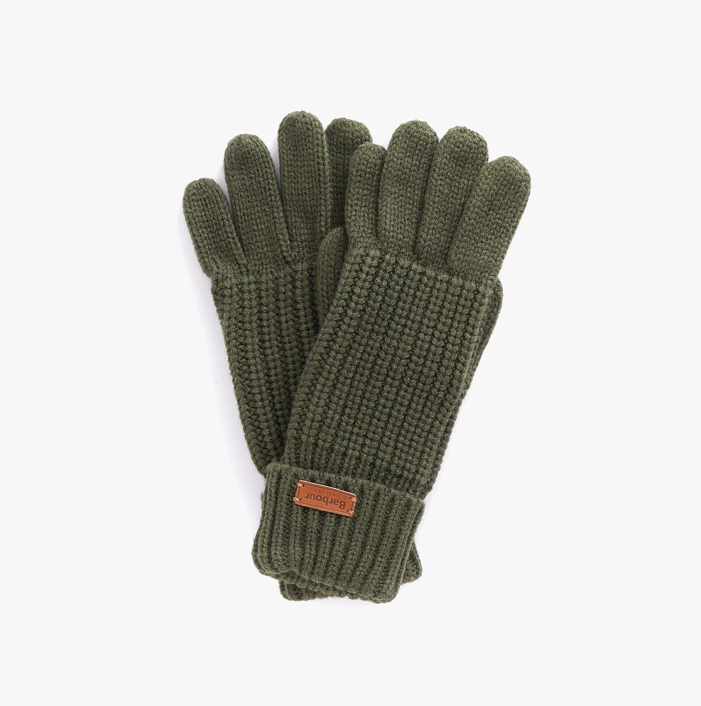 Barbour SALTBURN KNITTED Womens Gloves Olive