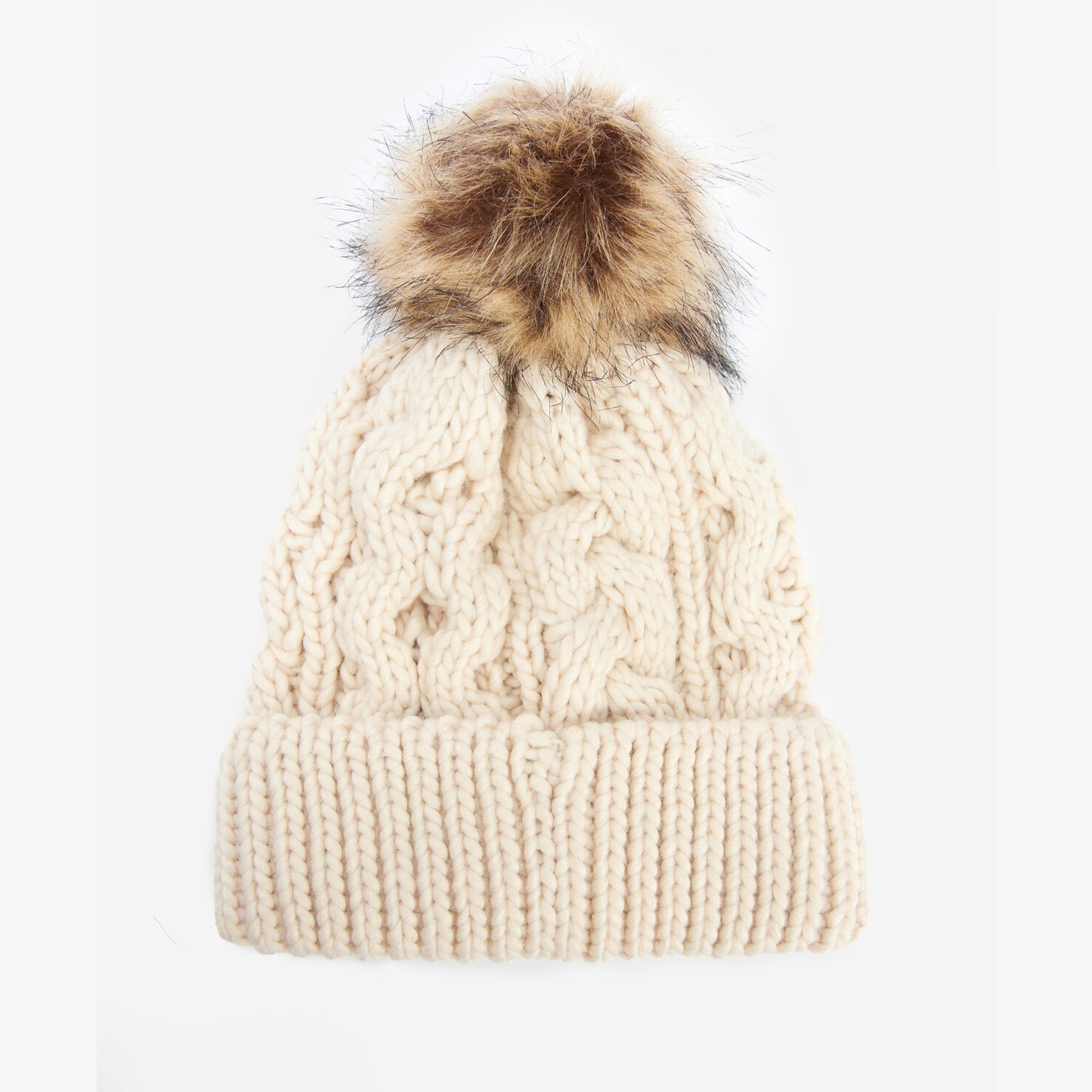 Barbour PENSHAW Womens Pom-Pom Beanie Blush Pink