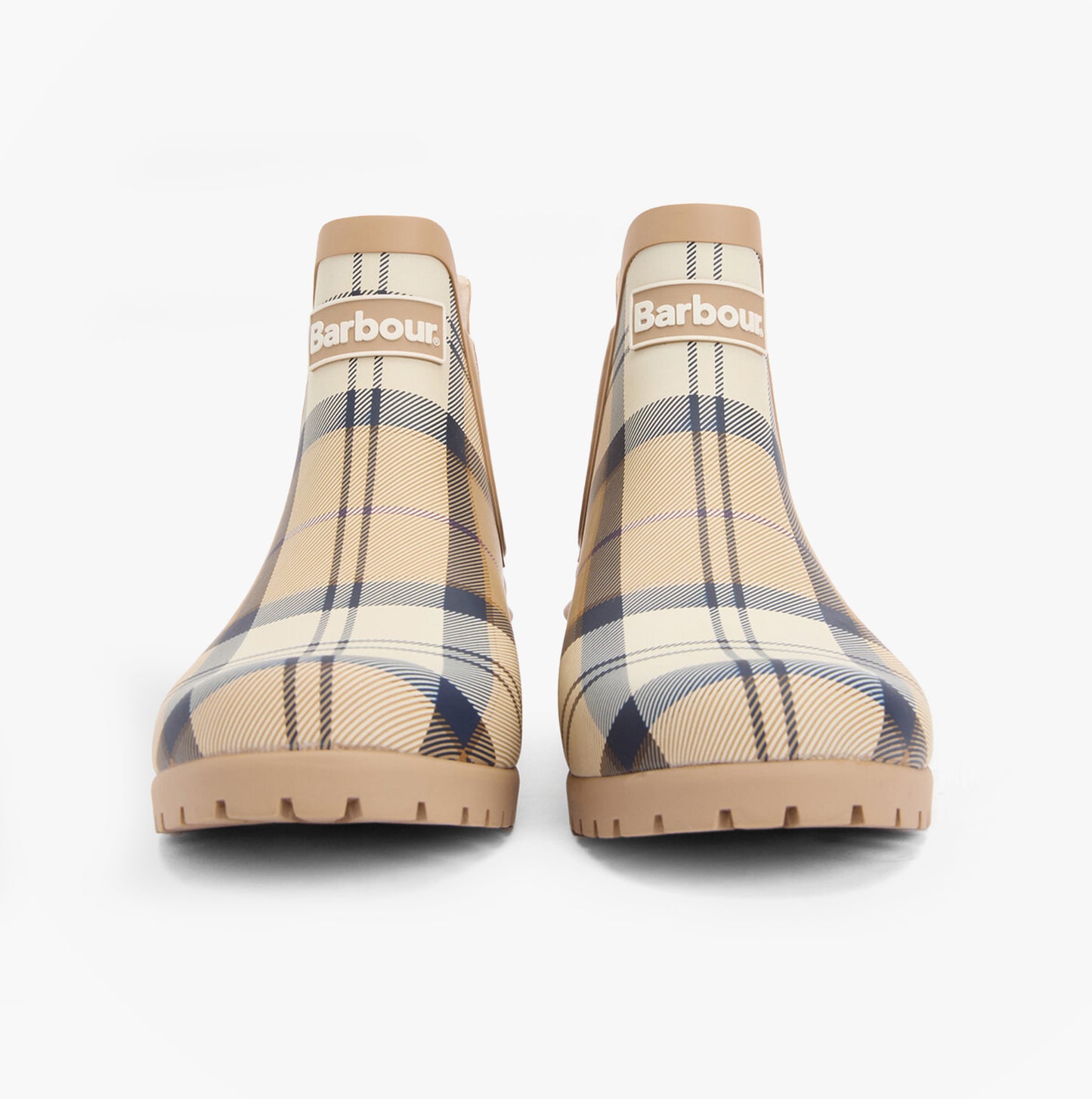 Barbour WILTON Womens Chelsea Wellies Hessian Tartan
