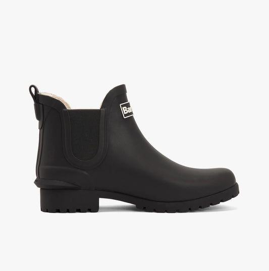 Barbour KIRKTON Womens Warm Lined Wellies Black