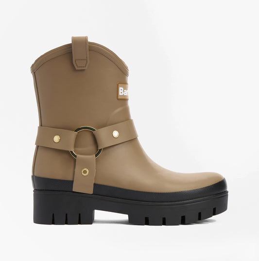 Barbour ELLEY Womens Wellies Military Brown