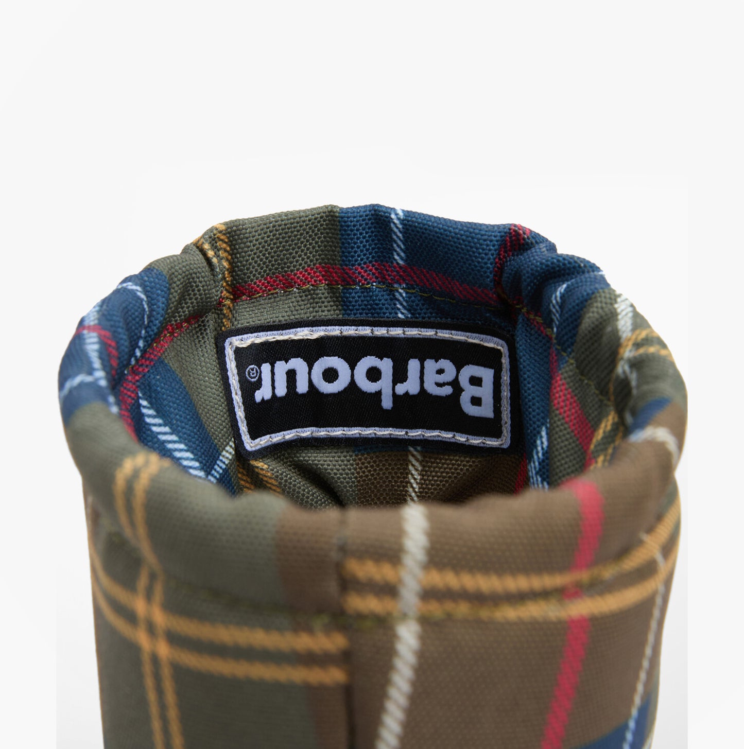 Barbour MOWBRAY Womens Mid Wellies Navy/Classic Tartan