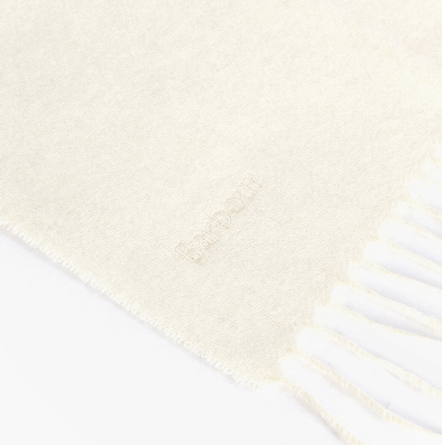 Barbour LAMBSWOOL WOVEN Womens Winter Cream