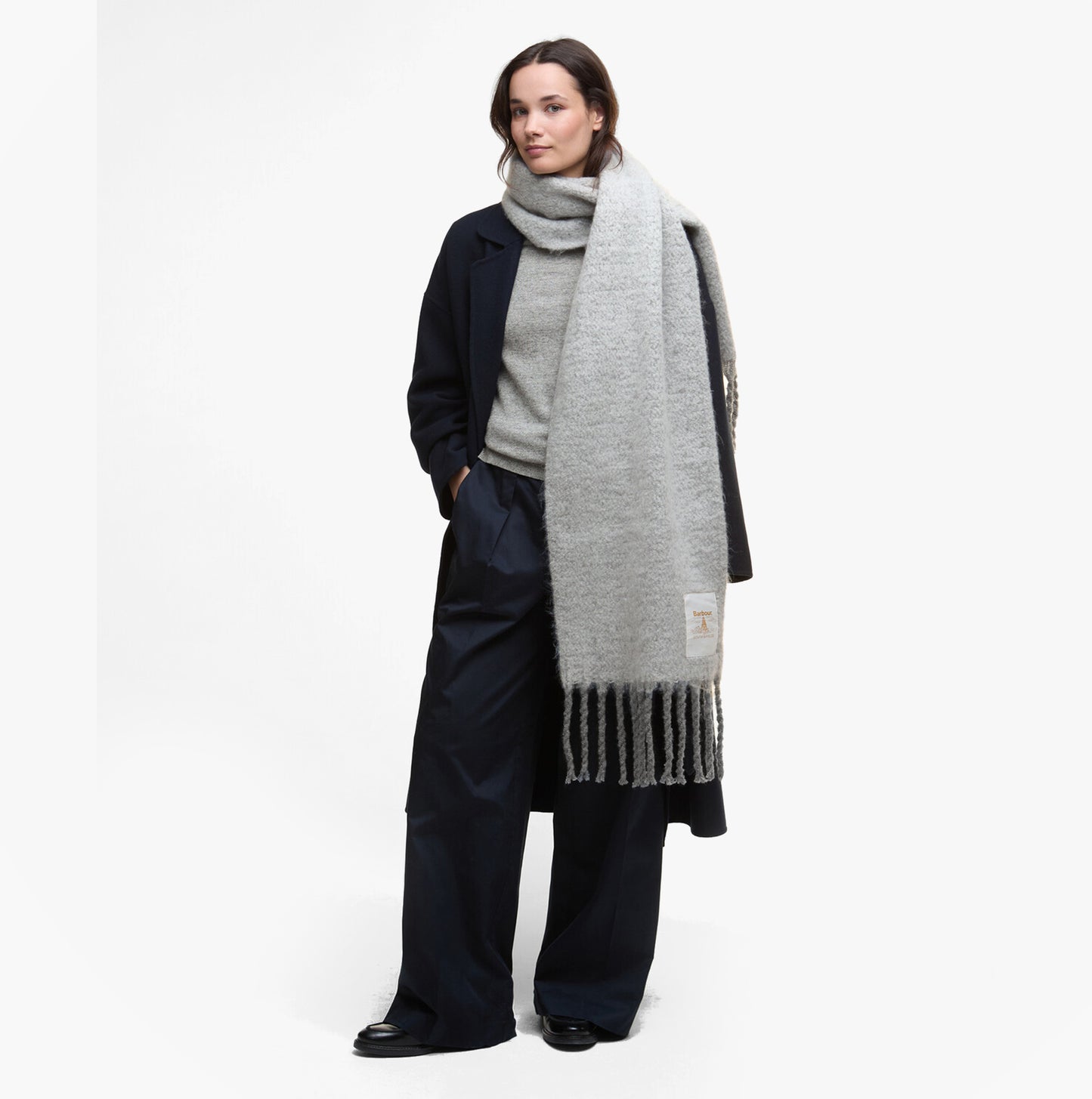 Barbour ELLISON Womens Winter Light Grey
