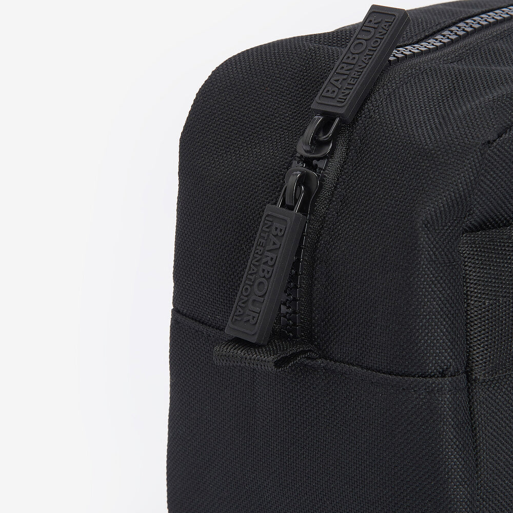 Barbour KNOCKHILL ESSENTIAL Mens Wash Bag Black