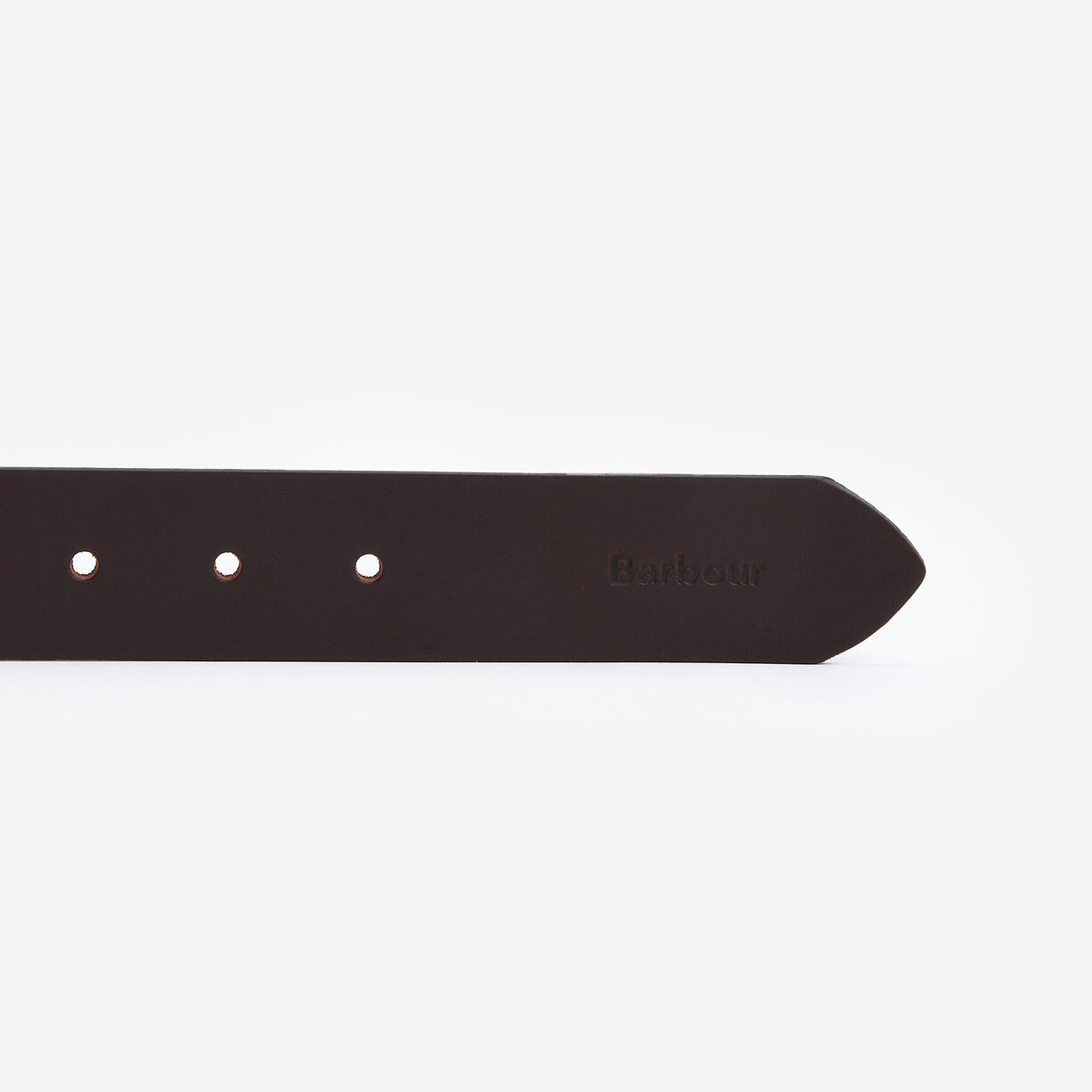Barbour ESK Mens Leather Belt Brown
