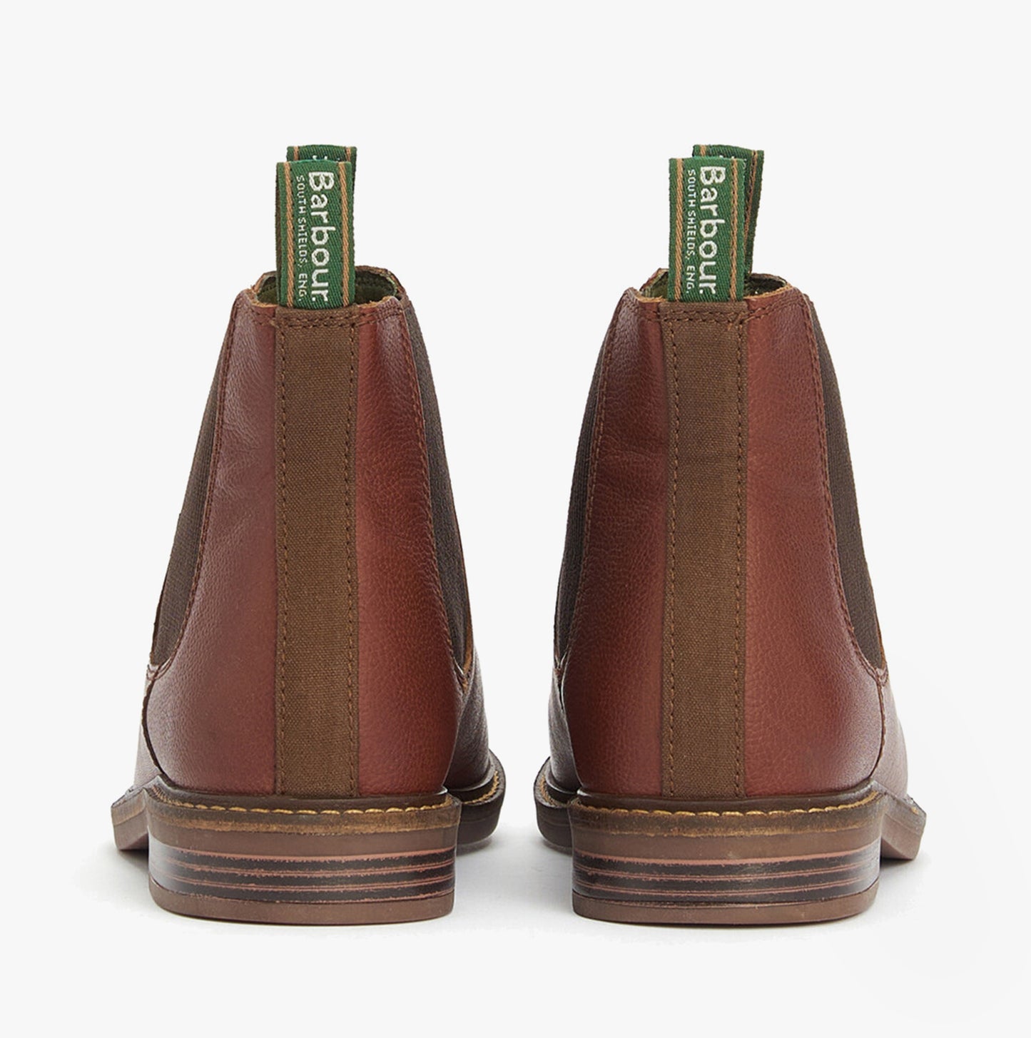 Barbour FARSLEY Mens Chelsea Boots Teak