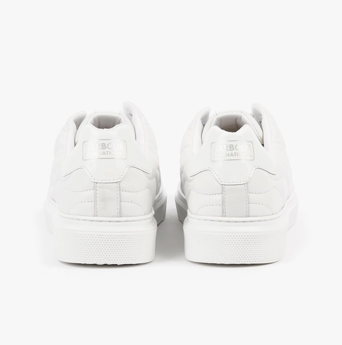 Barbour GLENDALE Mens Trainers White