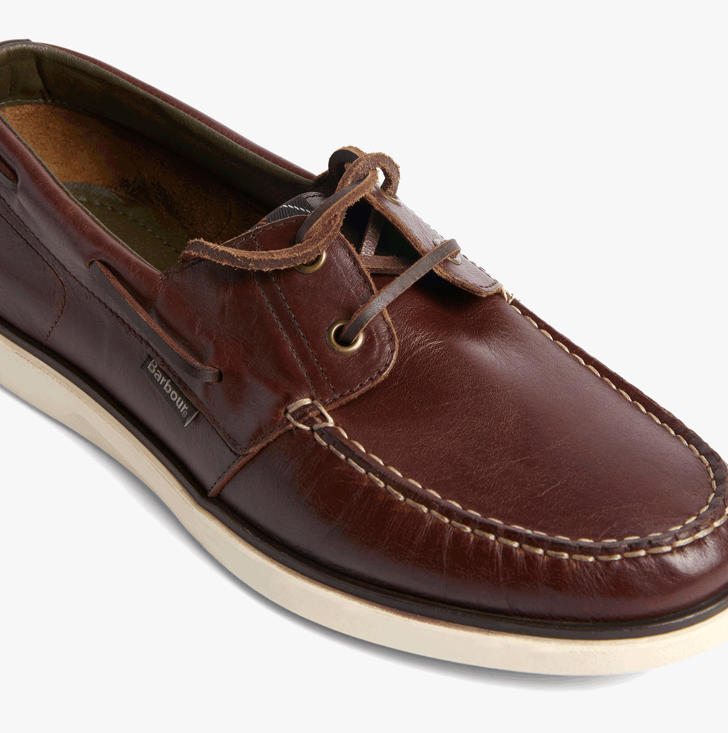 Barbour ROTHLEY Mens Boat & Deck Shoes Dark Brown