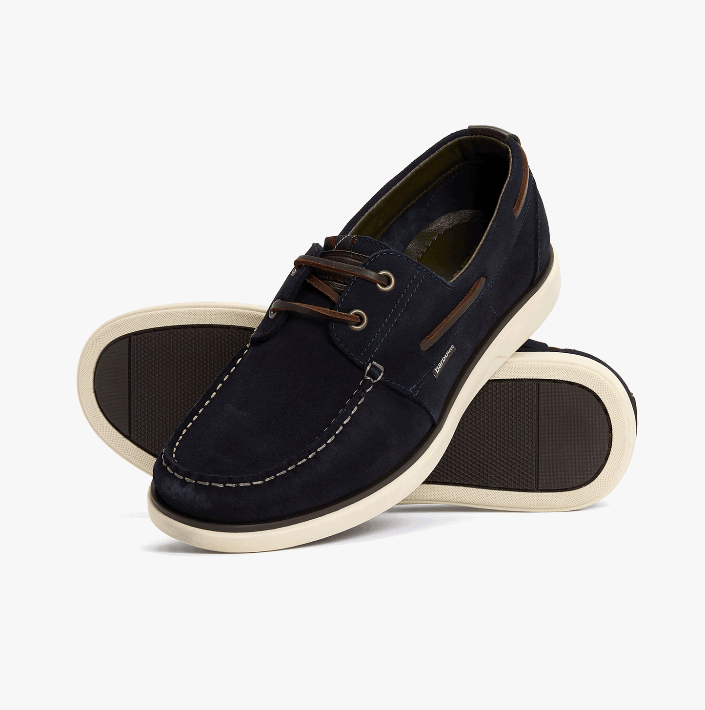 Barbour ROTHLEY Mens Boat & Deck Shoes Navy Suede
