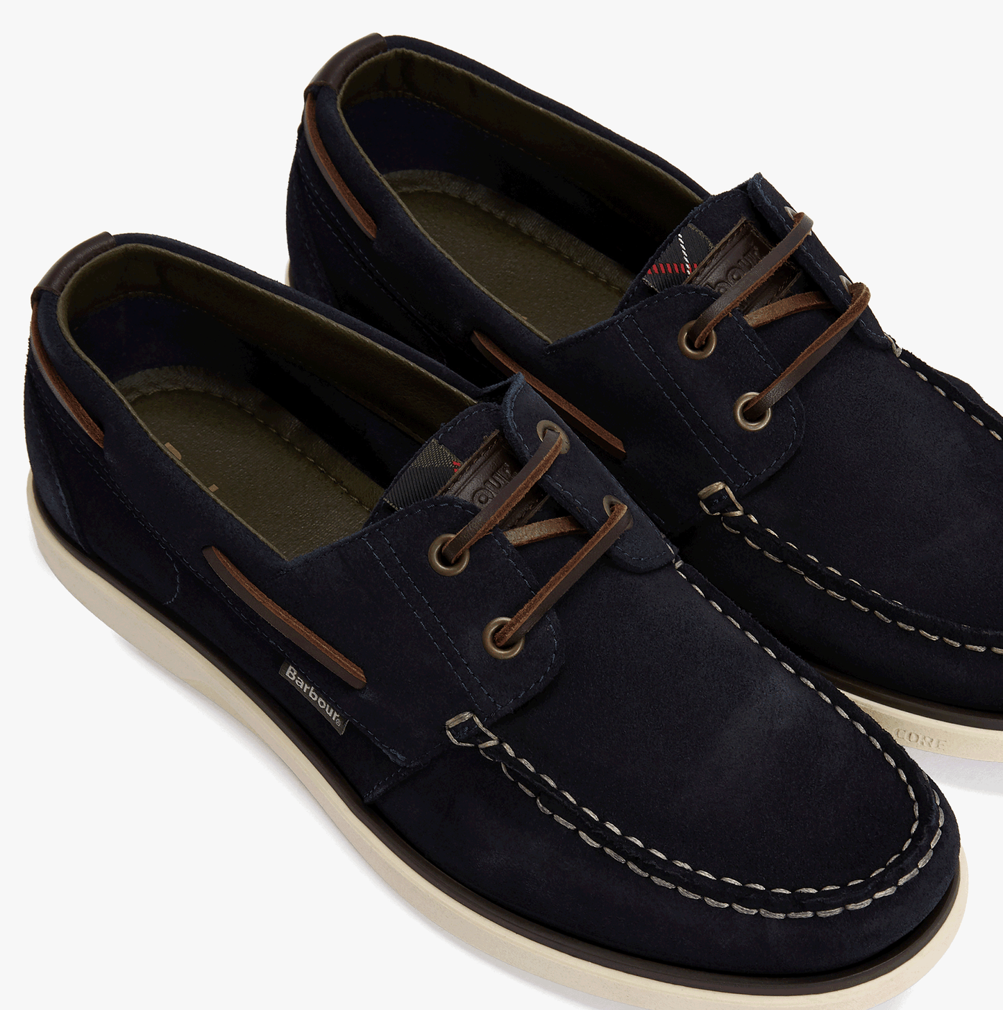Barbour ROTHLEY Mens Boat & Deck Shoes Navy Suede