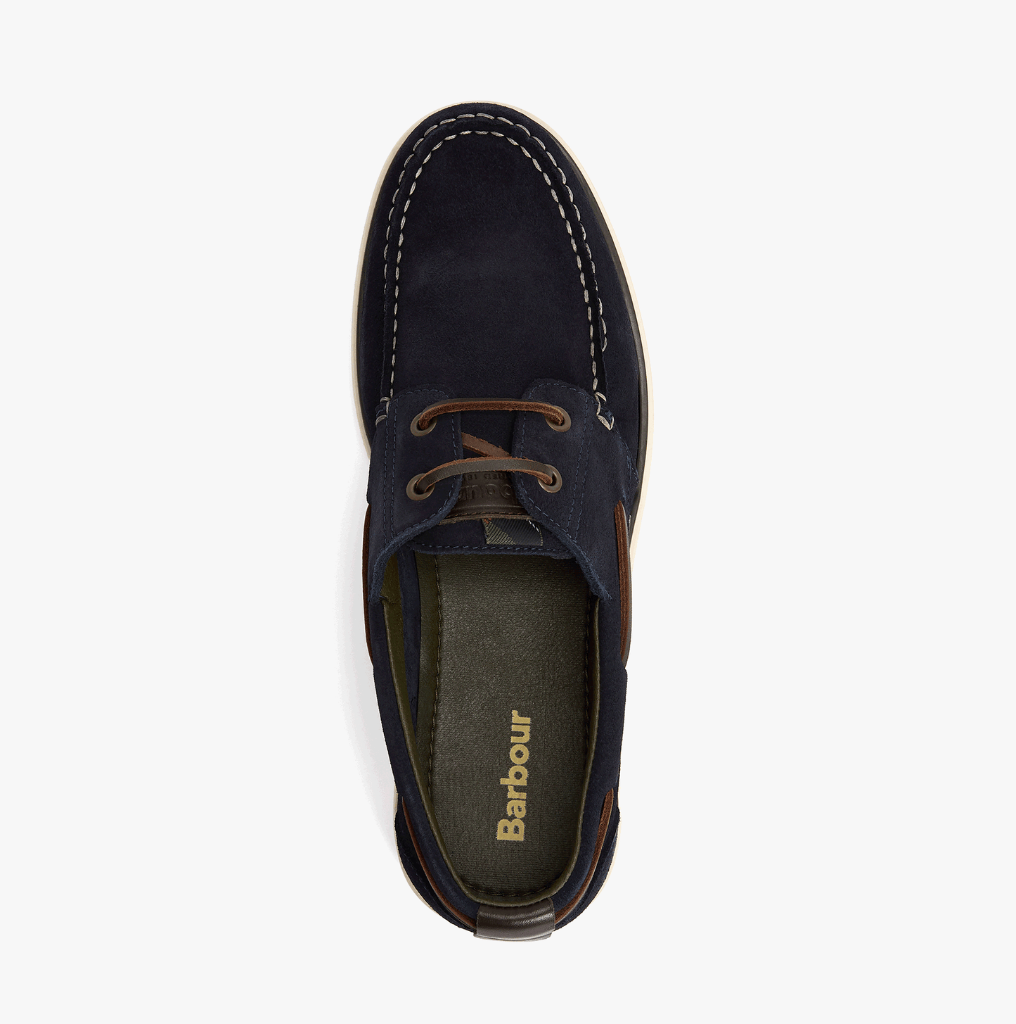 Barbour ROTHLEY Mens Boat & Deck Shoes Navy Suede