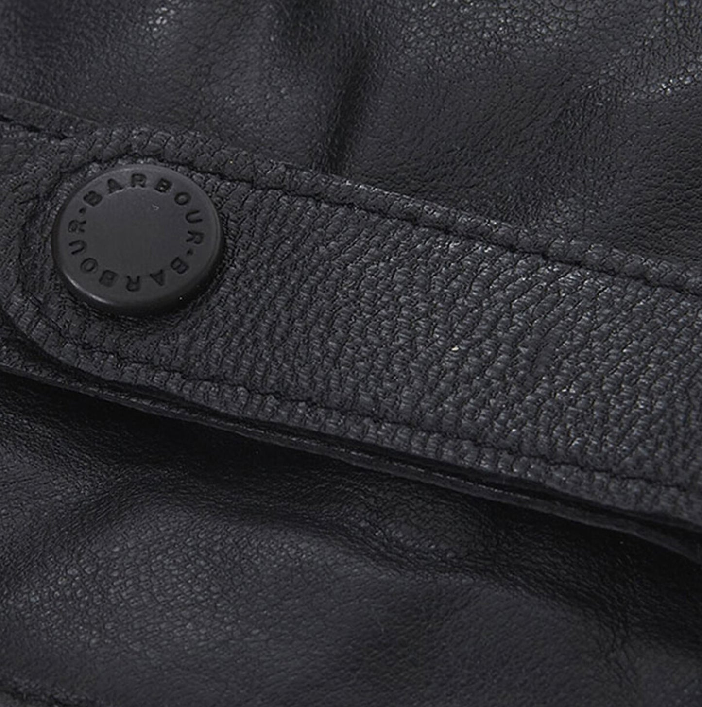Barbour BURNISHED LEATHER THINSULATE Mens Gloves Black