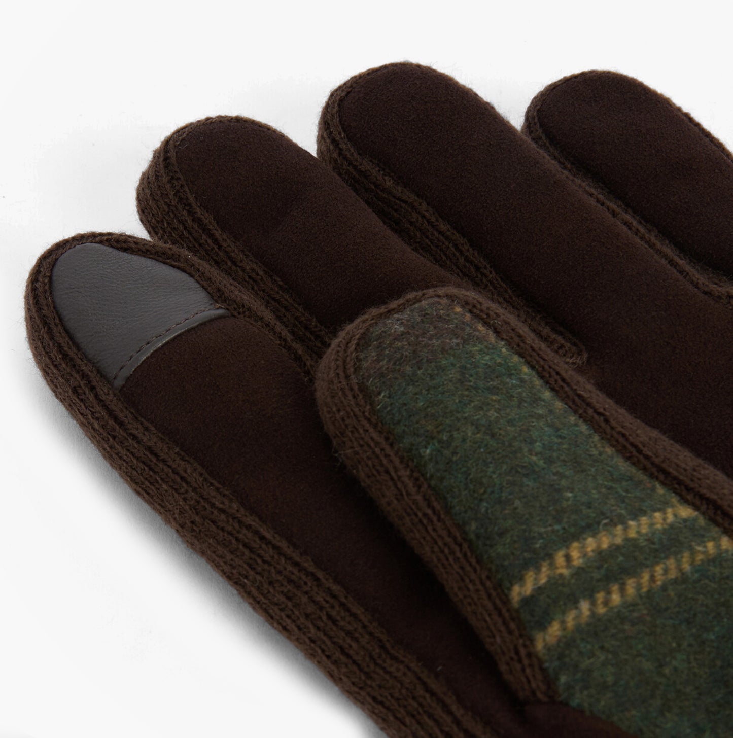 Barbour Field Fleece Mens Gloves Classic Tartan
