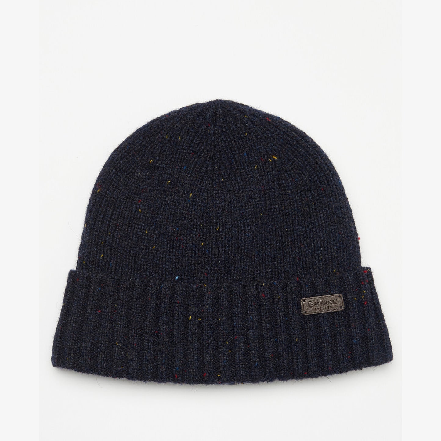 Barbour CARLTON FLECK BEANIE & SCARF Gift Set Mens Navy