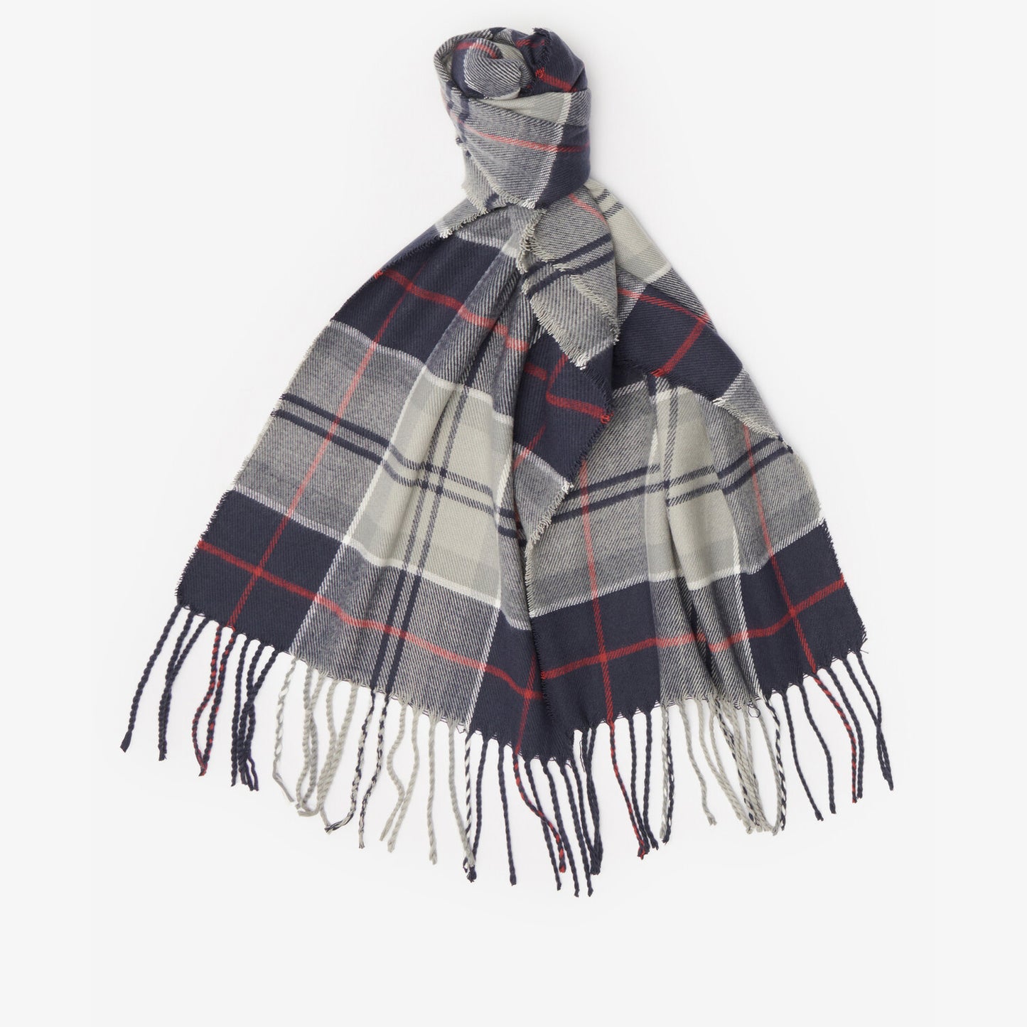 Barbour SWINTON  & GALINGALE Hat & Scarf Gift Set Mens Blue Granite