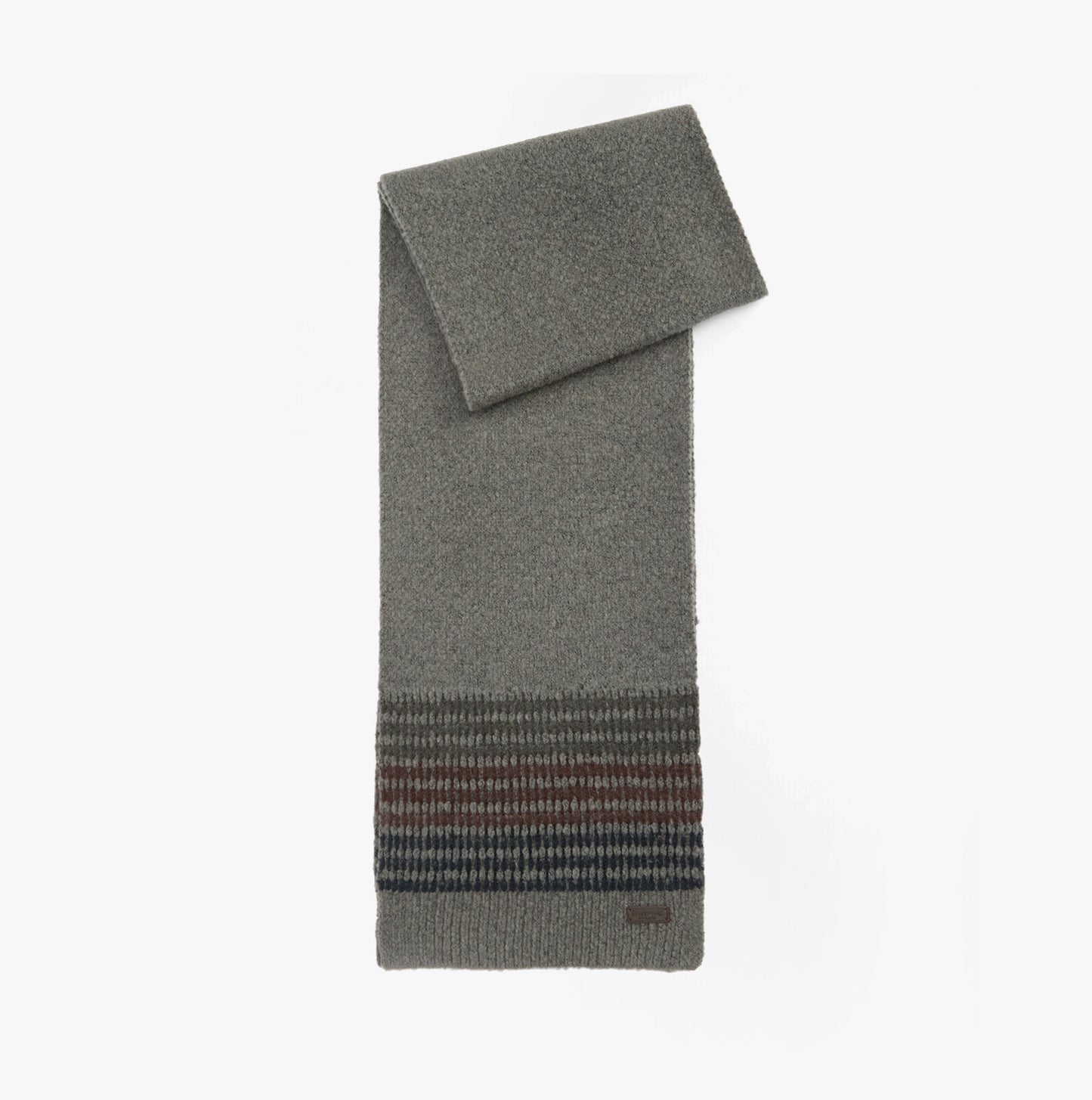 Barbour BRANTON BEANIE & SCARF Mens Gift Set Midnight Oak