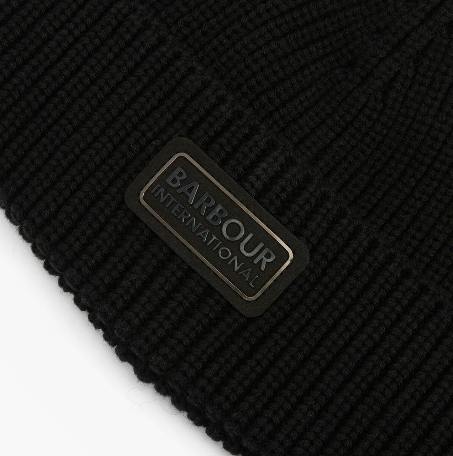 Barbour SWEEPER BEANIE AND SCARF Mens Gift Set Black