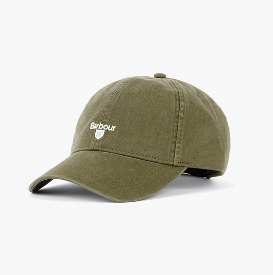 Barbour CASCADE Mens Baseball Cap Olive