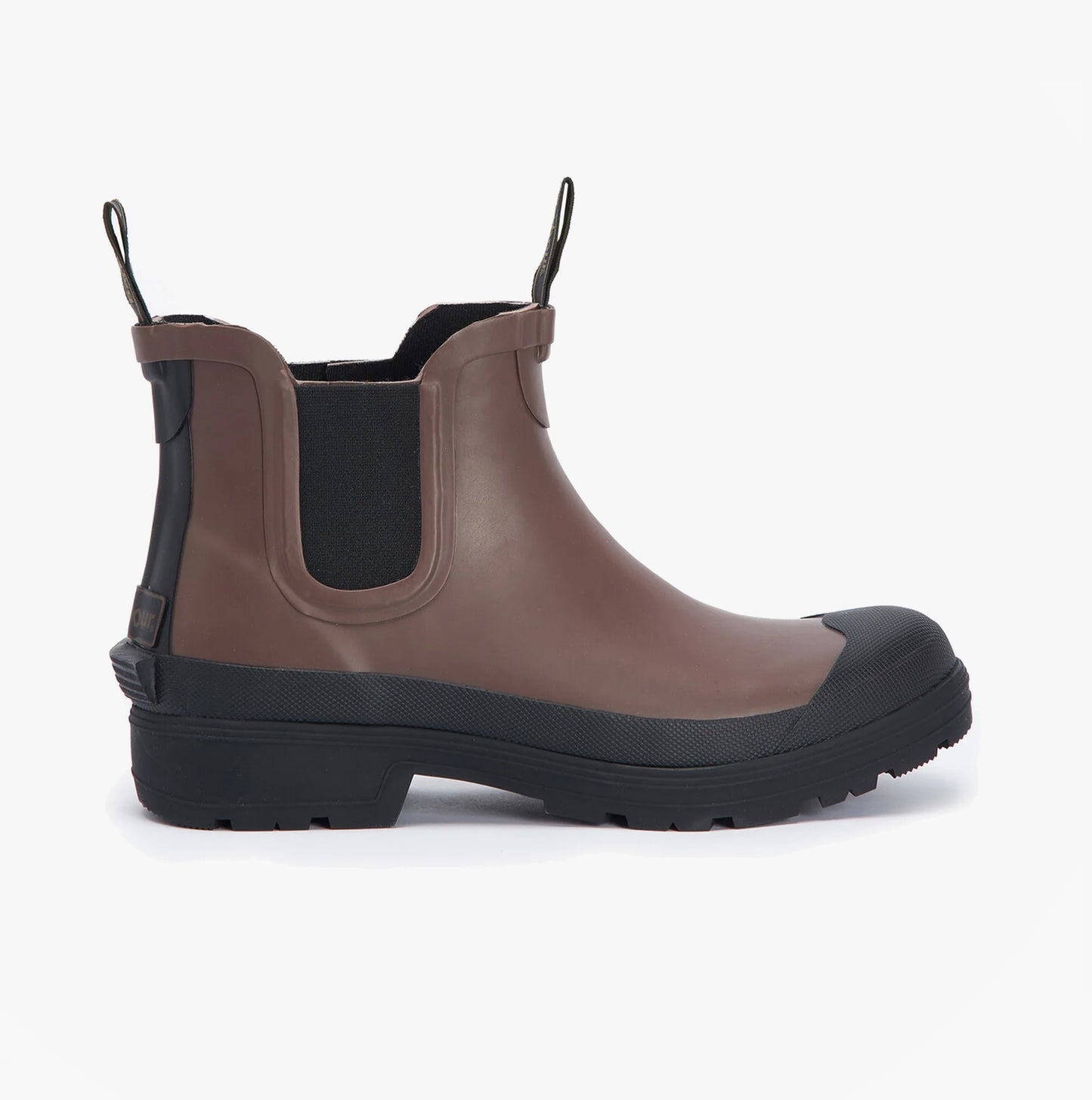 Barbour STORM Mens Chelsea Wellies Dark Sand/Black