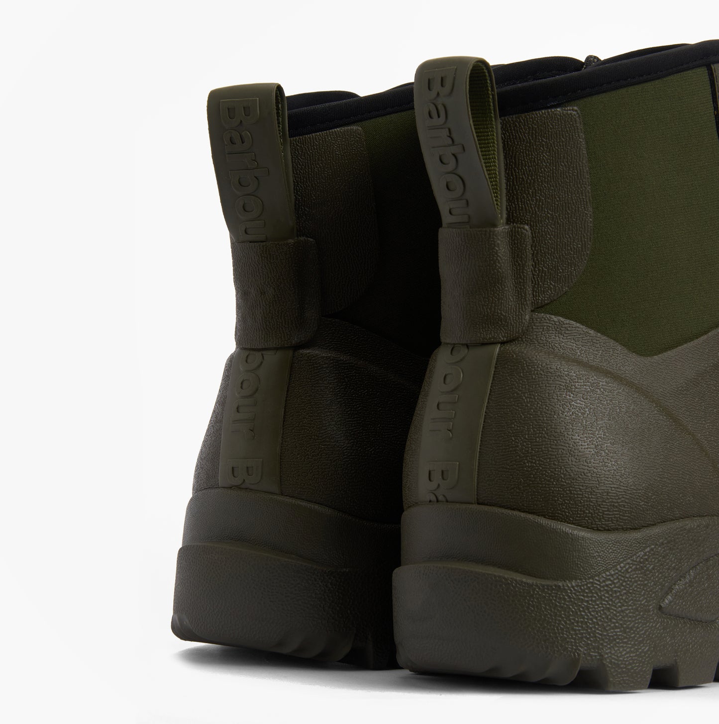 Barbour MARLOW Mens Lace Up Wellies Olive