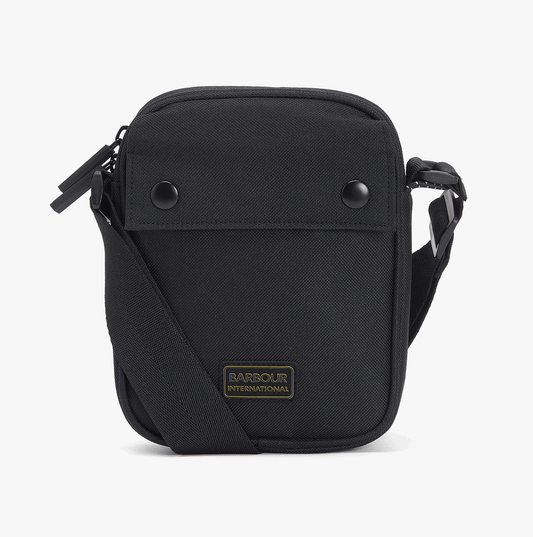 Barbour KNOCKHILL ESSENTIAL Unisex Adults Crossbody Bag Black