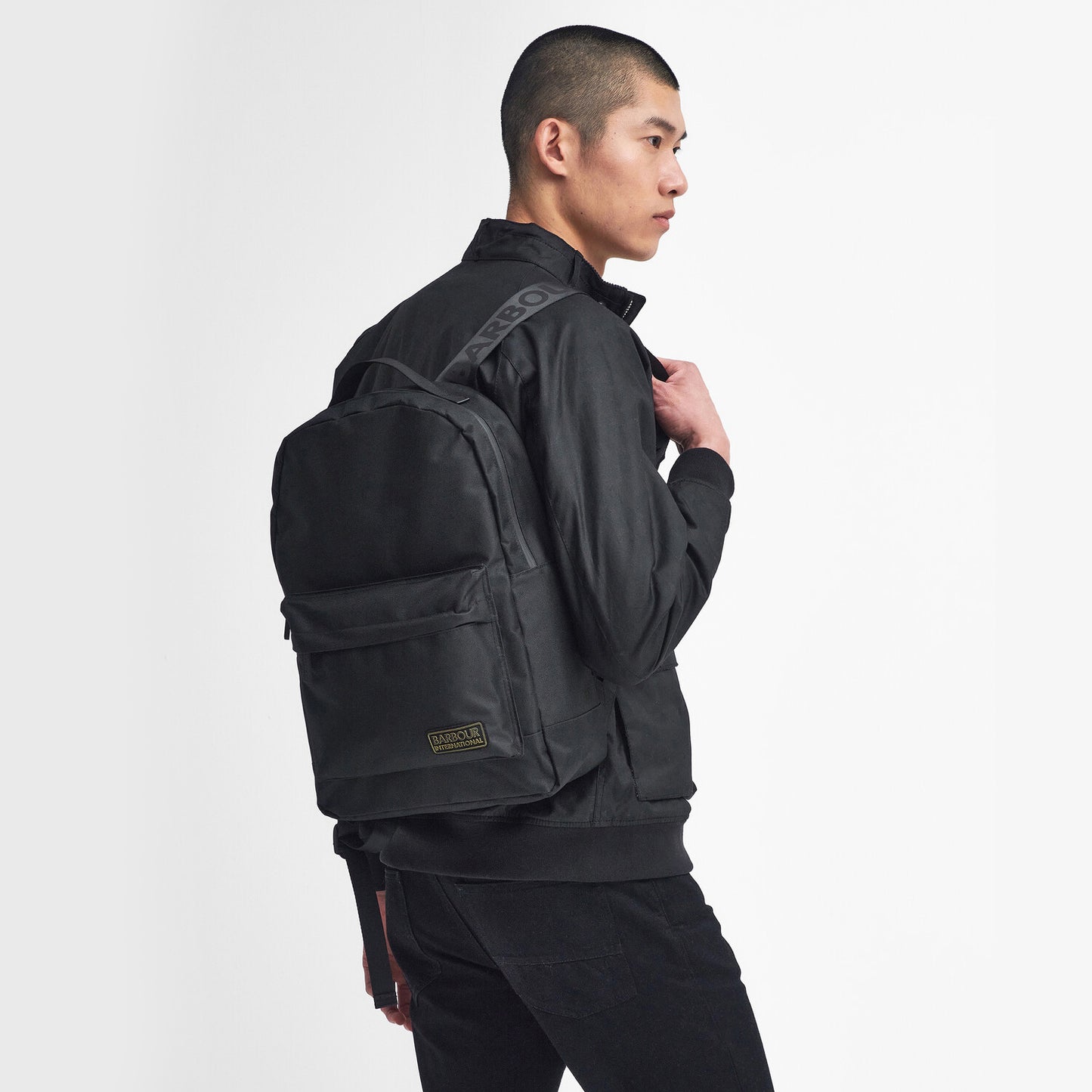 Barbour KNOCKHILL ESSENTIAL BACKPACK Unisex Adults Backpack Black
