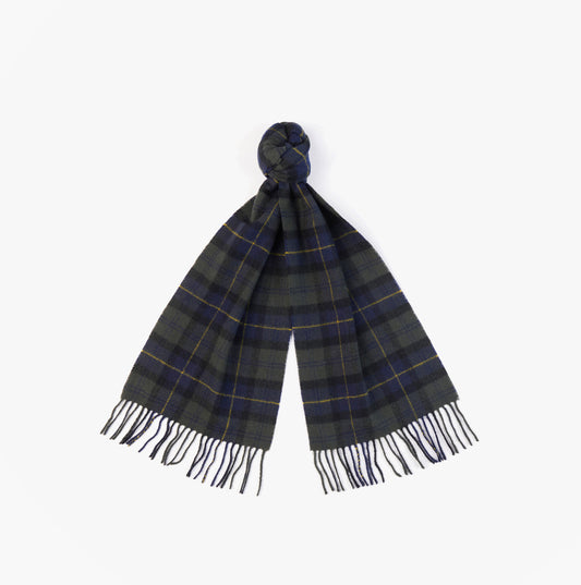 Barbour TARTAN LAMBSWOOL Mens Winter Olive Night