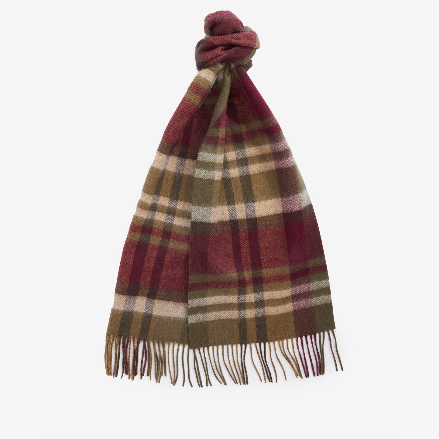 Barbour FIELD REVERSIBLE Scarf Unisex Adults Army Green