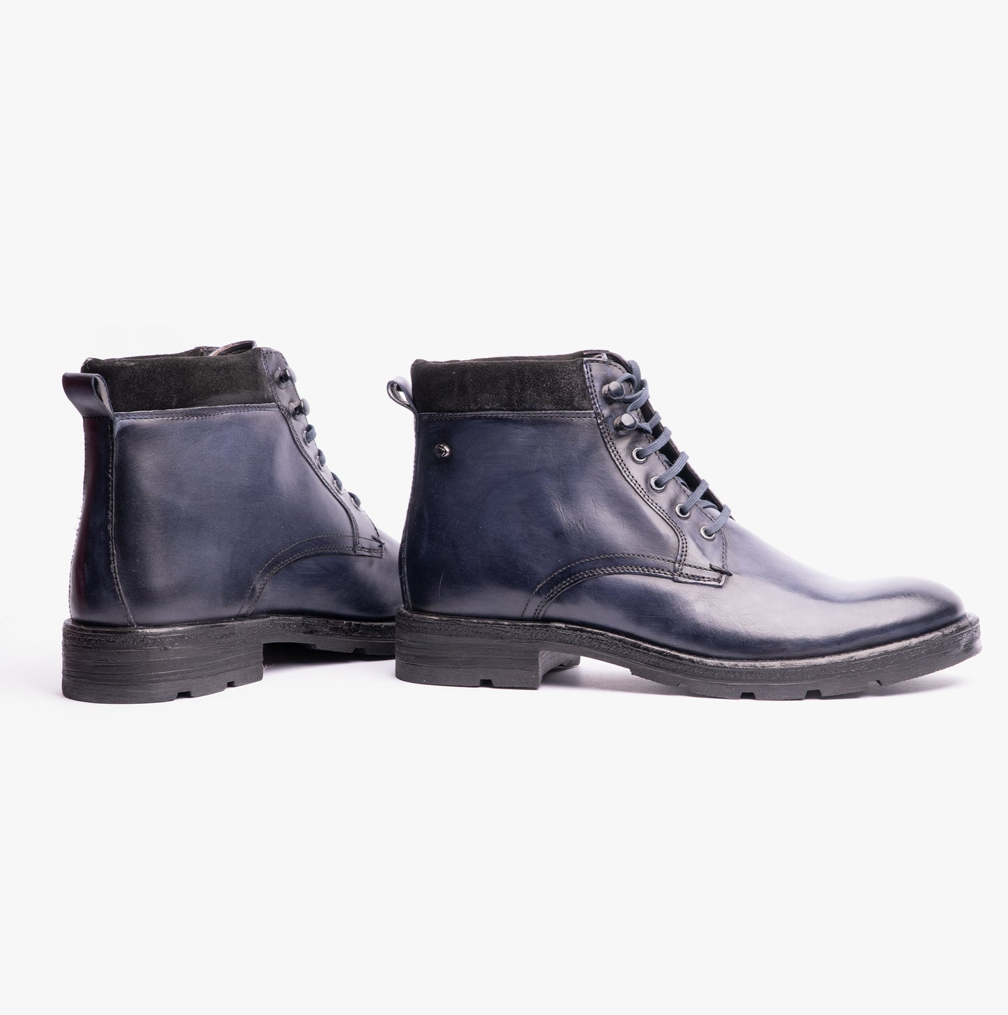 PANZER Mens Casual Boots Blue
