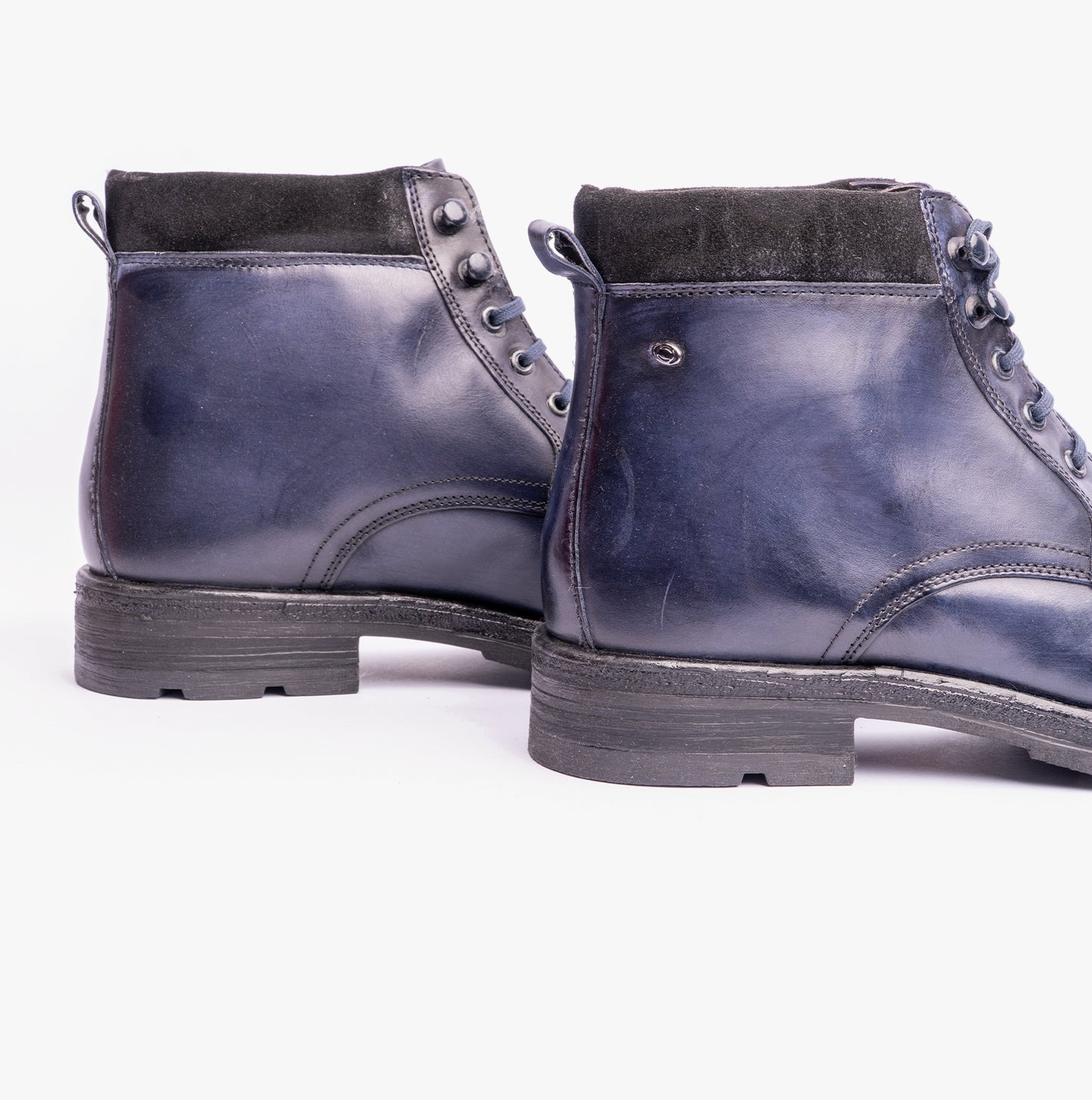 PANZER Mens Casual Boots Blue