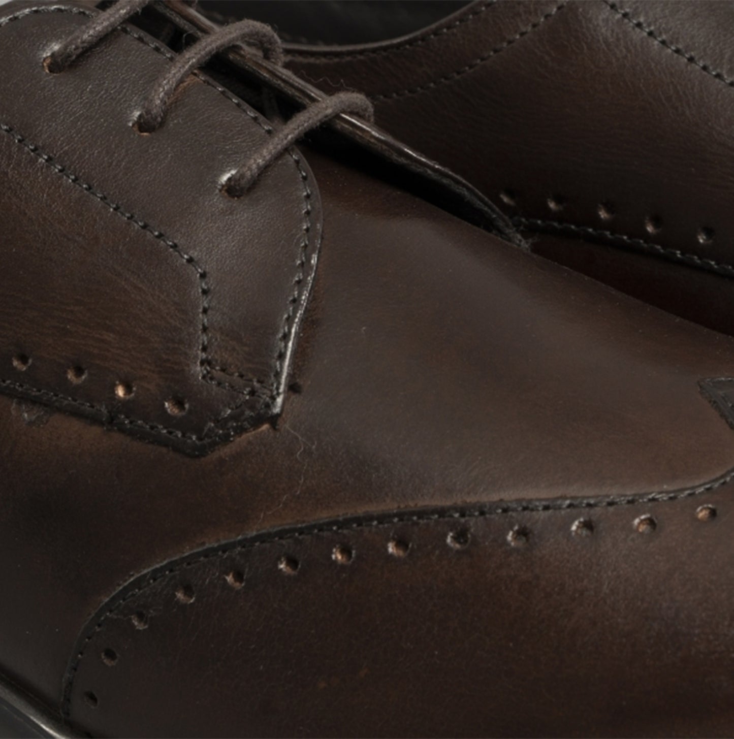 BUCKINGHAM Mens Shoes Washed Brown