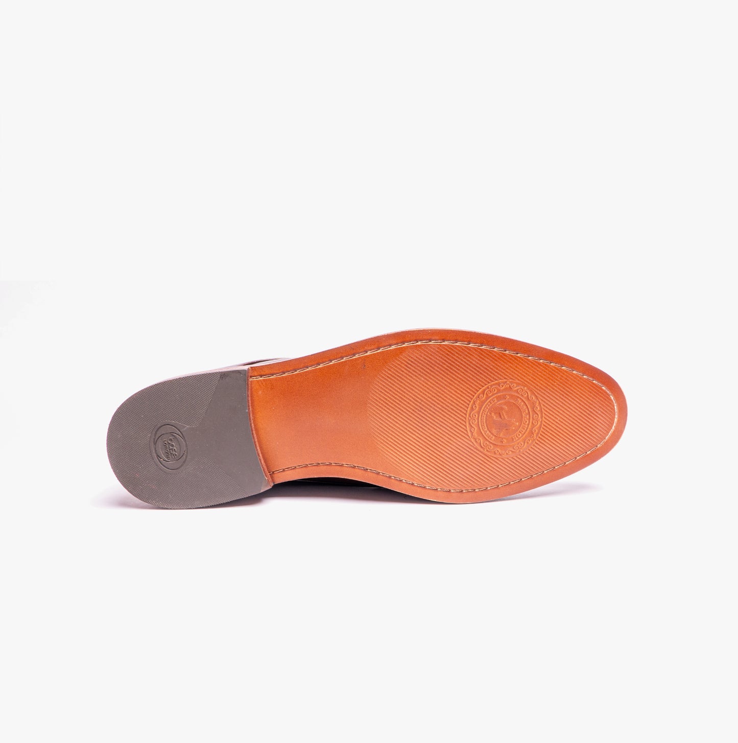 SCRIPT Mens Leather Derby Shoes Brown