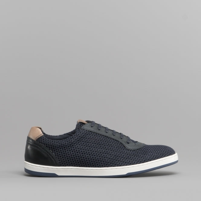 HUSTLE Mens Trainers Navy