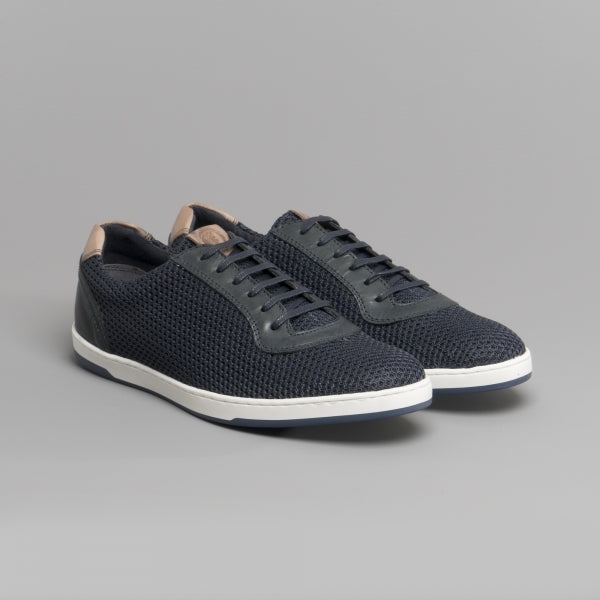 HUSTLE Mens Trainers Navy