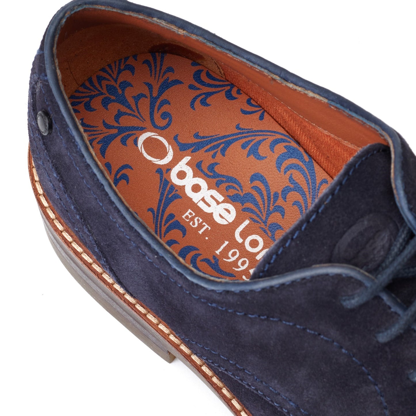 Base London MAWLEY Mens Shoes Navy