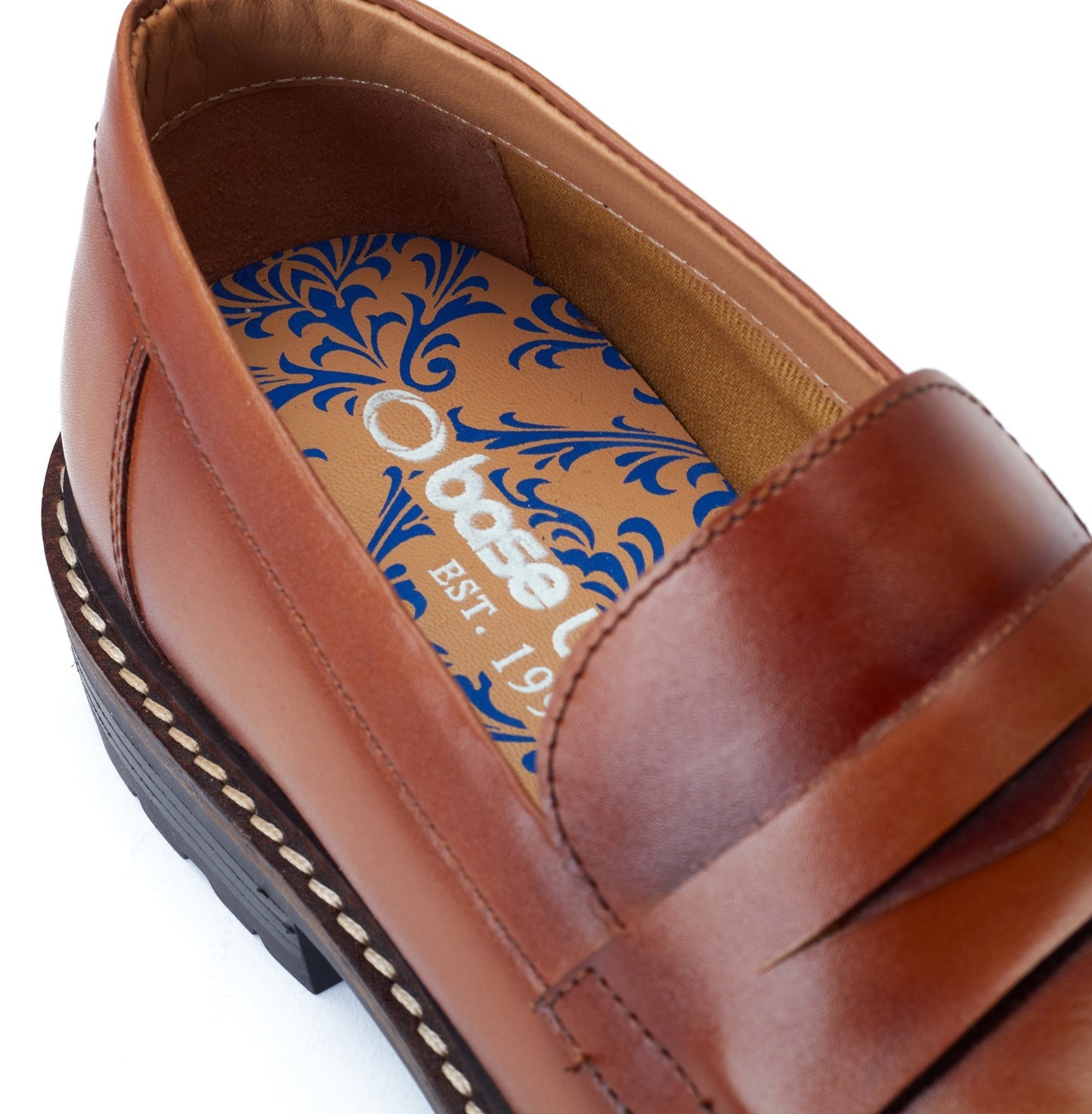 IVEY Mens Shoes Tan