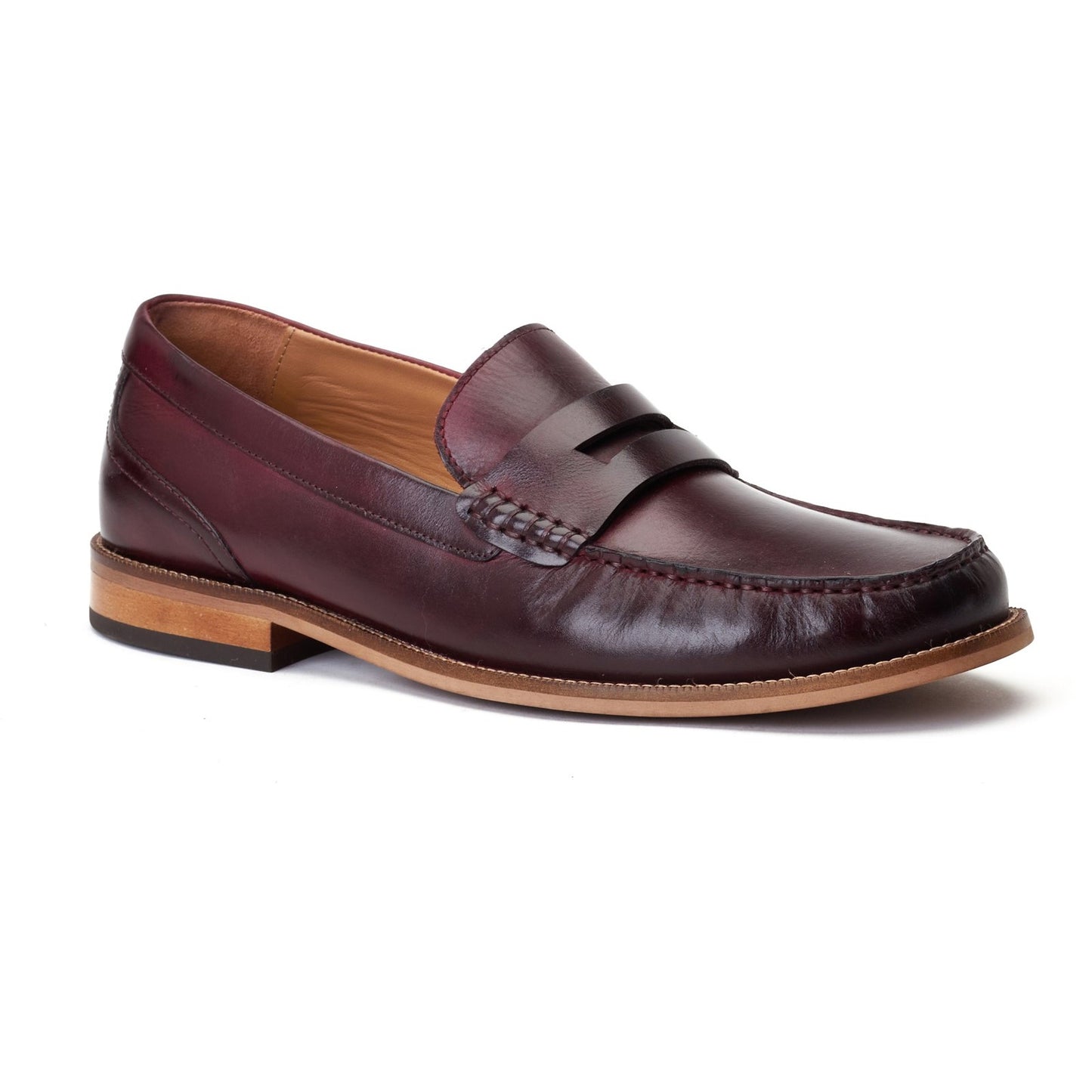 GARFIELD Mens Shoes Wine