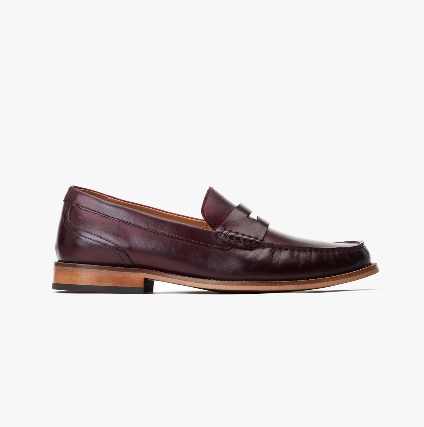 GARFIELD Mens Shoes Wine