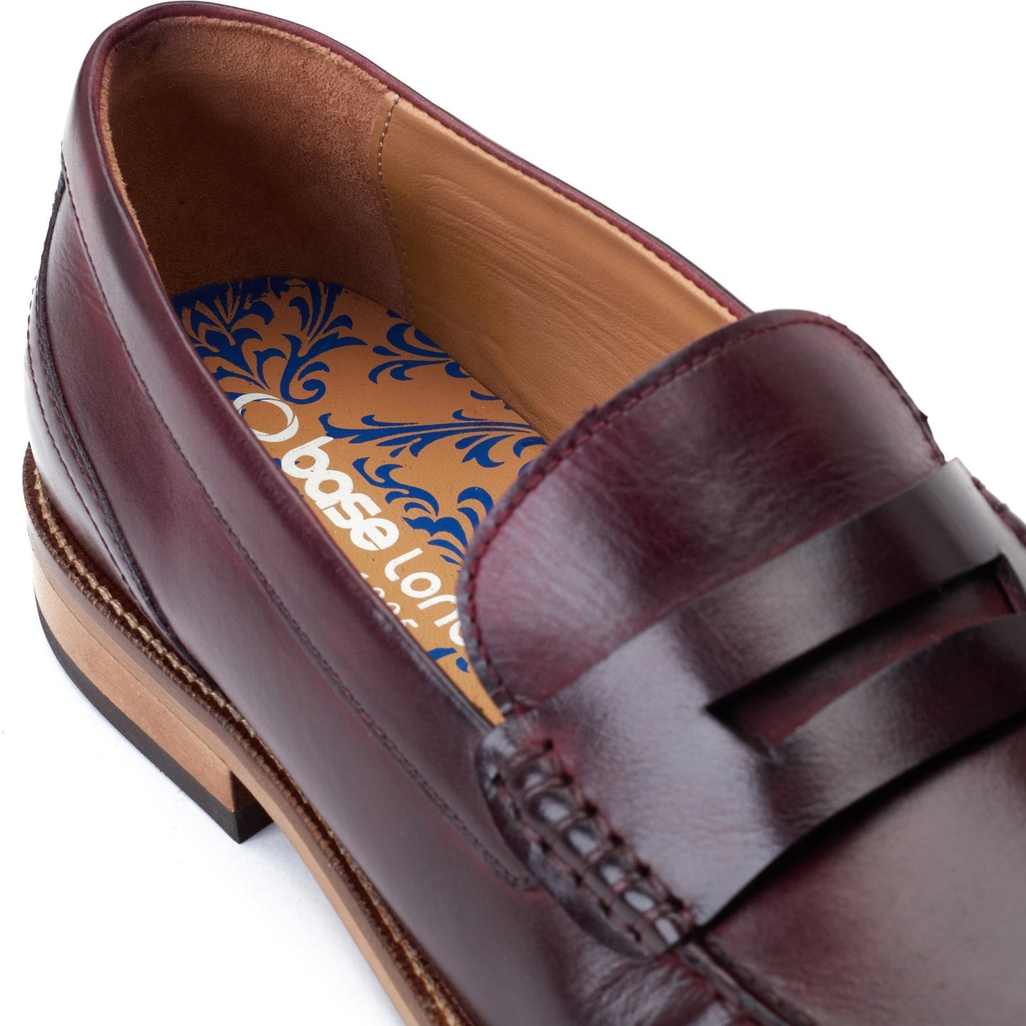 GARFIELD Mens Shoes Wine