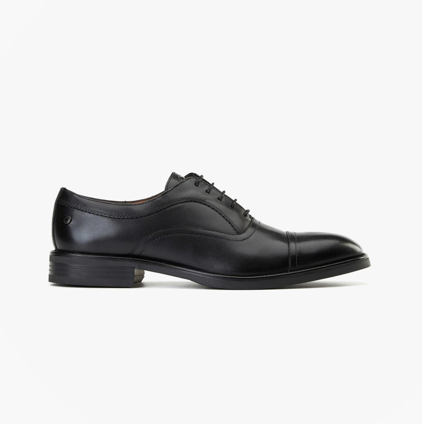 Base London LAPEL Mens Oxford Shoes Black