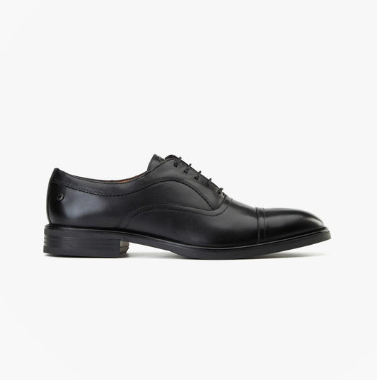 Base London LAPEL Mens Oxford Shoes Black