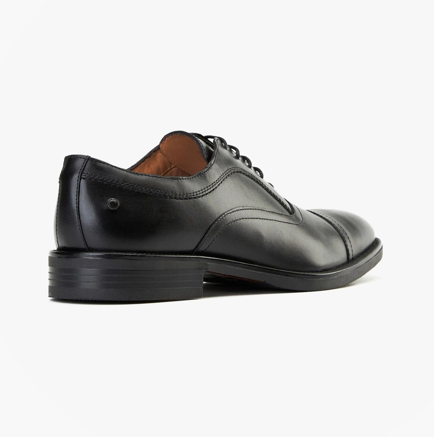Base London LAPEL Mens Oxford Shoes Black