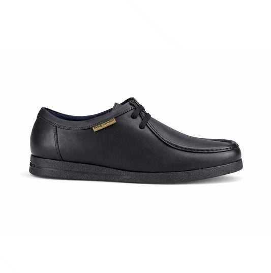 Base London KOKO Mens Moccasins Black