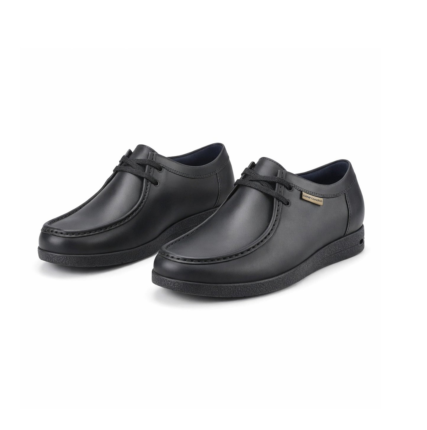 Base London KOKO Mens Moccasins Black