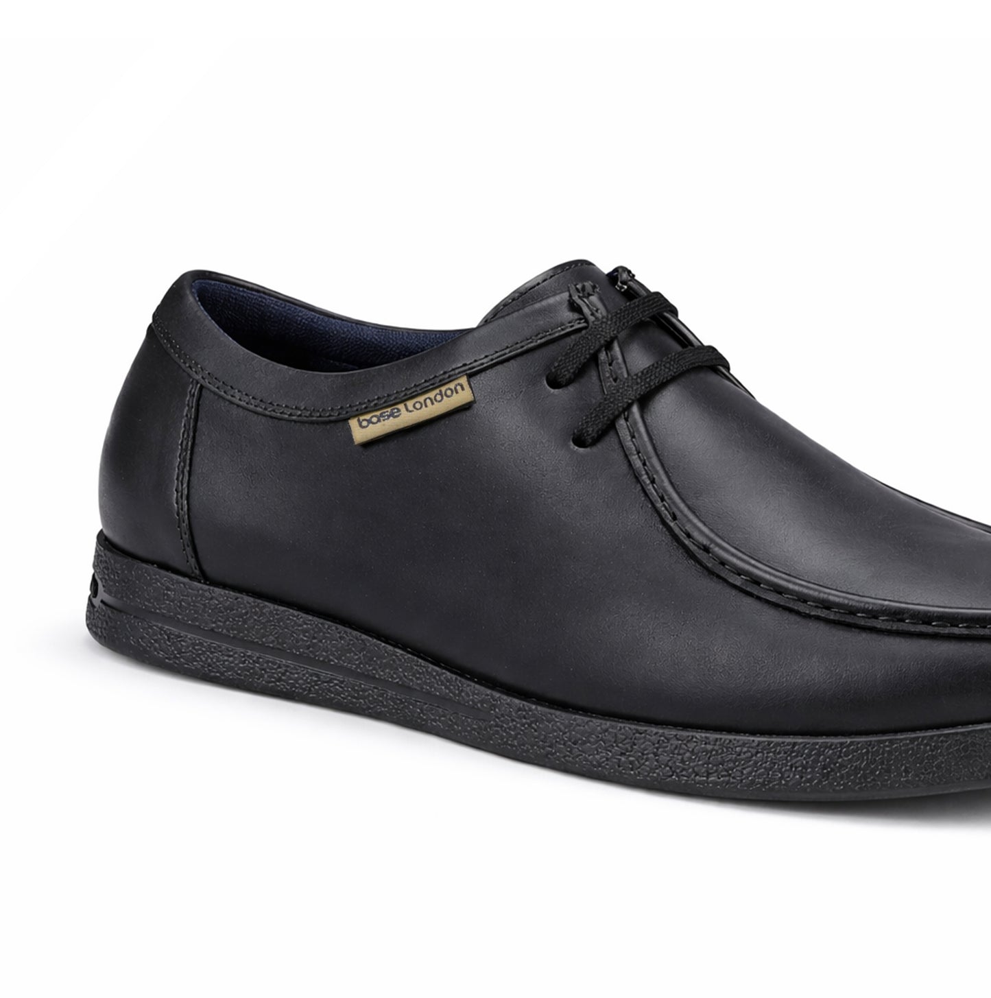 Base London KOKO Mens Moccasins Black