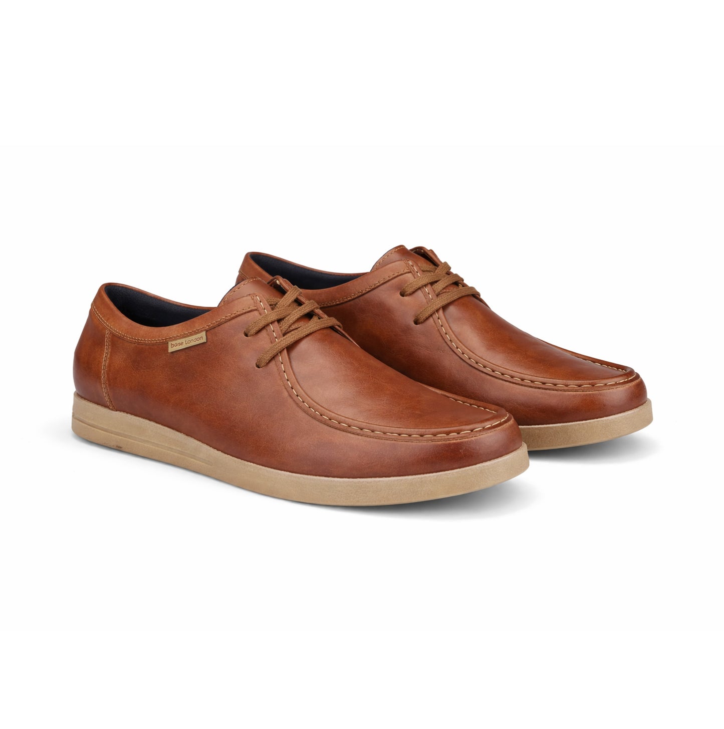 Base London KOKO Mens Moccasins Tan
