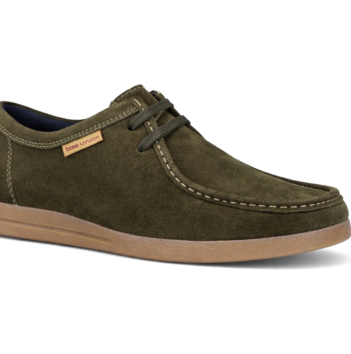 Base London KOKO Mens Moccasins Olive
