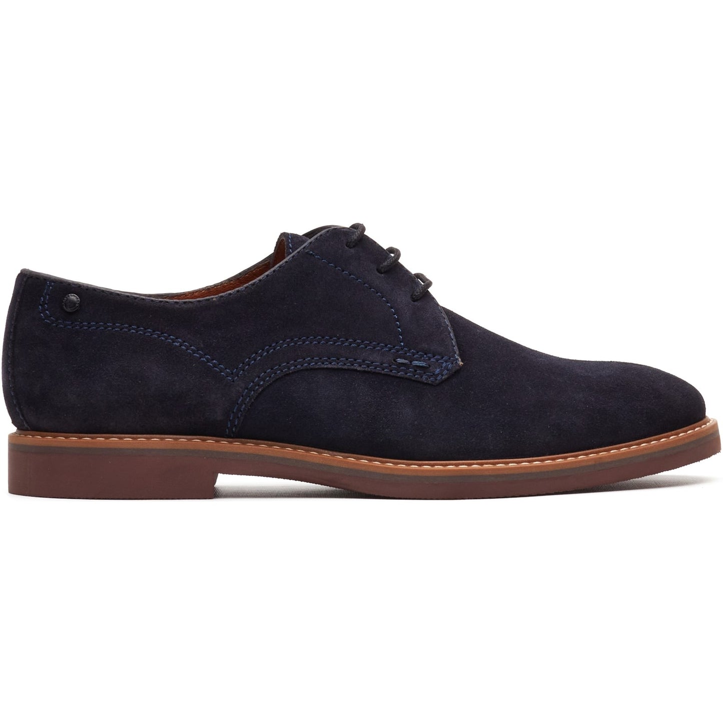 Base London STRAND Mens Derby Shoes Navy